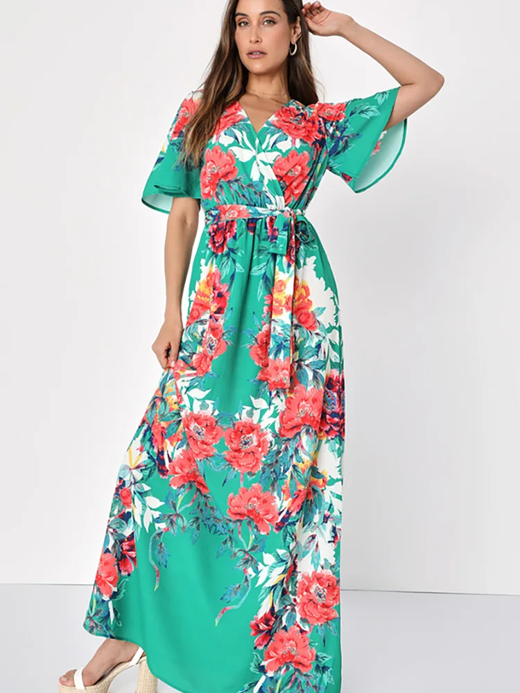 Boho Vacation Mini Ležérní Dámské Šaty